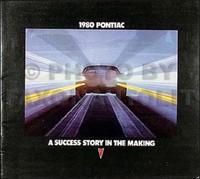 1980 Pontiac Verkaufs-Katalog Original Mint HäNdlerbroschüRe Firebird & Trans Am