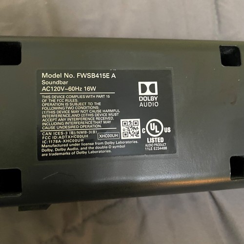 Sanyo FWSB415E 2.1-channel 39" Soundbar - Picture 3 of 8