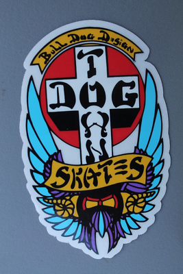 Dogtown Skateboard Bulldog Pacific Vibrations Z69B Vintage
