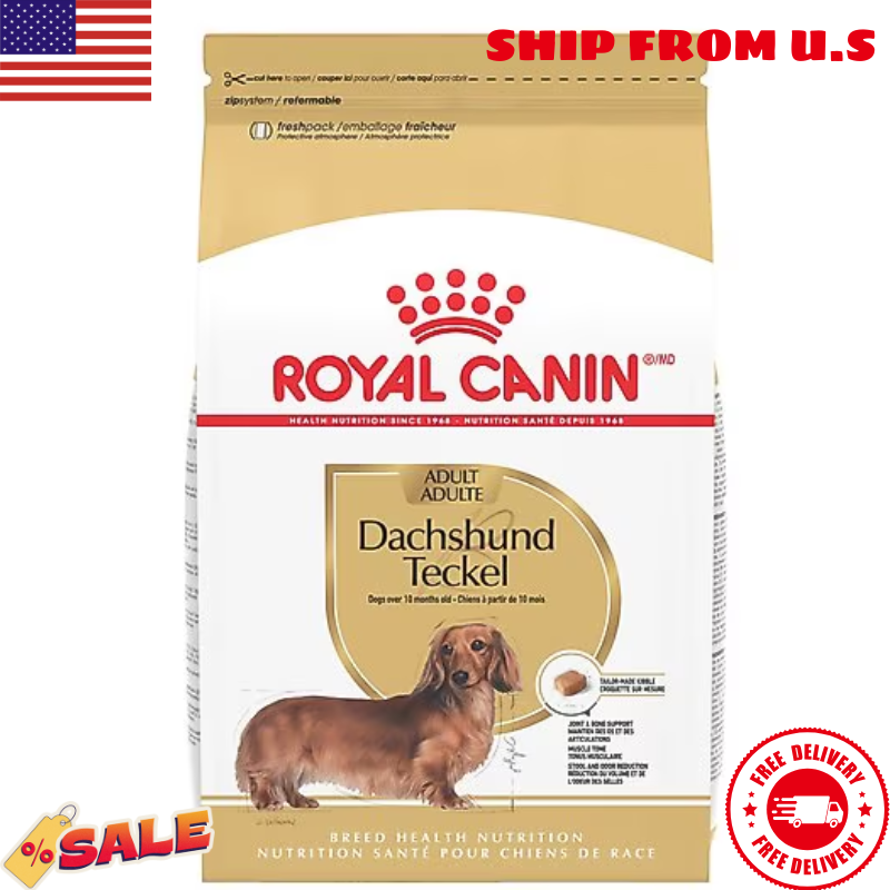 Royal Canin Dachshund Adult Dry Dog Food 10 lb Breed-Specific Nutrition