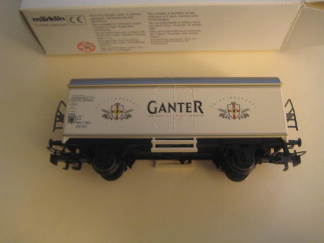 Marklin H0 44179 DB GANTER Bier Kuhlwagen in its original box - LNIB