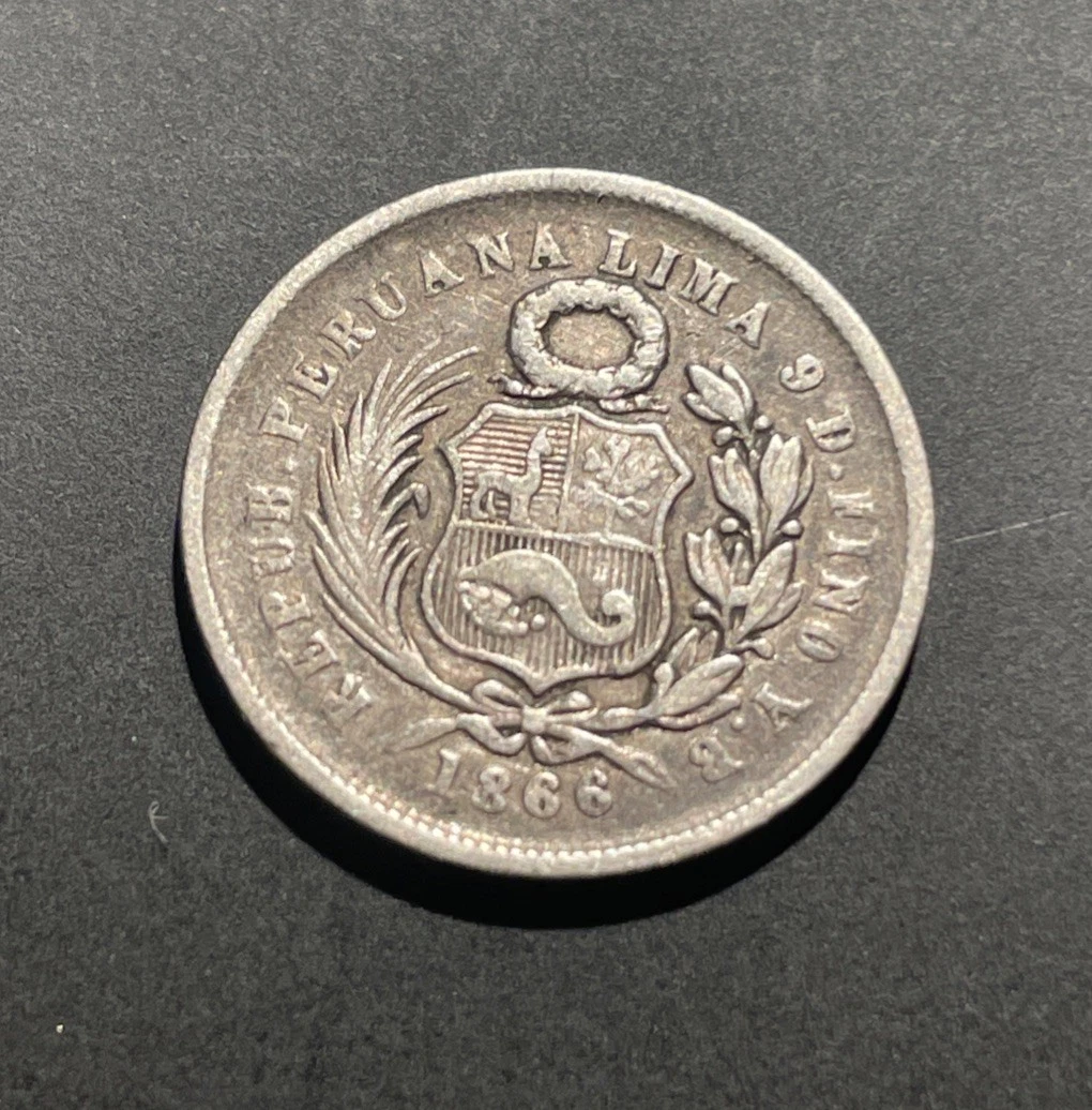Silver 1866 Year Peruvian Coins for sale | eBay
