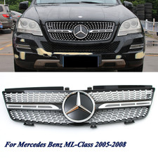Front Grille Wemblem Grill For Mercedes Benz W164 2005-2008 Ml320 Ml350 Ml500
