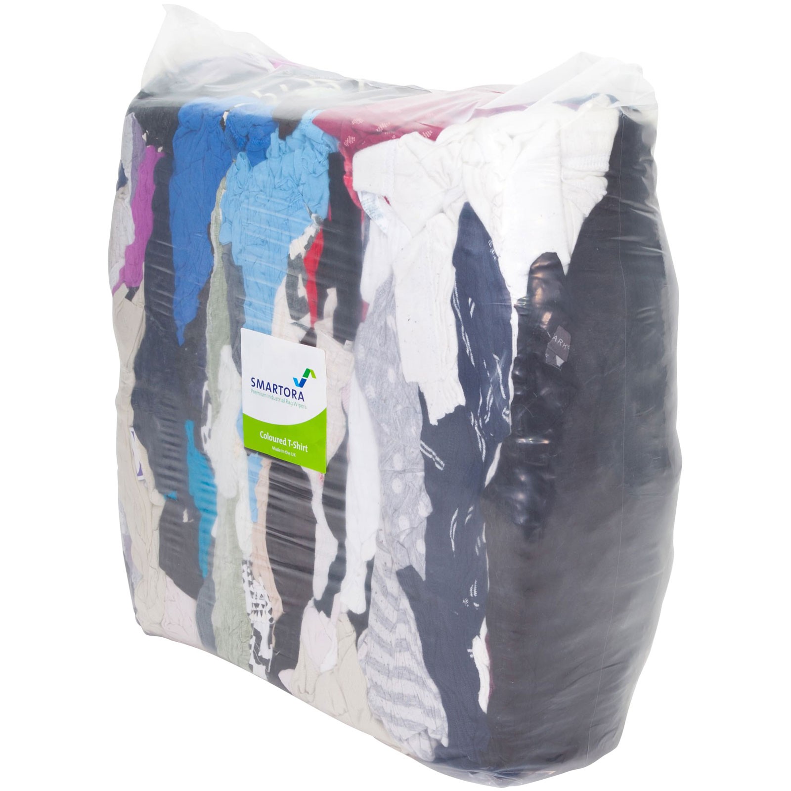 Davis & Moore Coloured Cotton T-Shirt Wipers 10kg