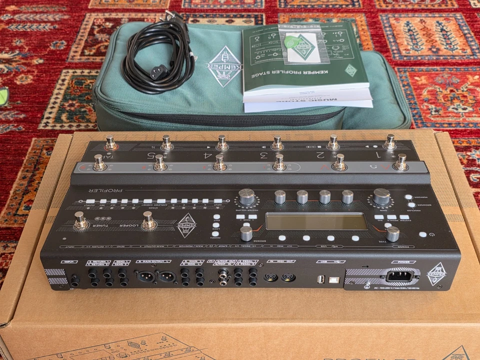 Kemper Profiler Stage MK2 inkl. Kemper Bag und Rechnung, fast NEU!! - Bild 4 von 4