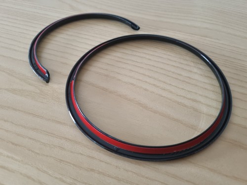 MINI F54 F55 F56 F57 F60 NEU GLANZ SCHWARZ DREHZAHLMESSER RINGE - 2 STÜCK ANALOG - Bild 5 von 5