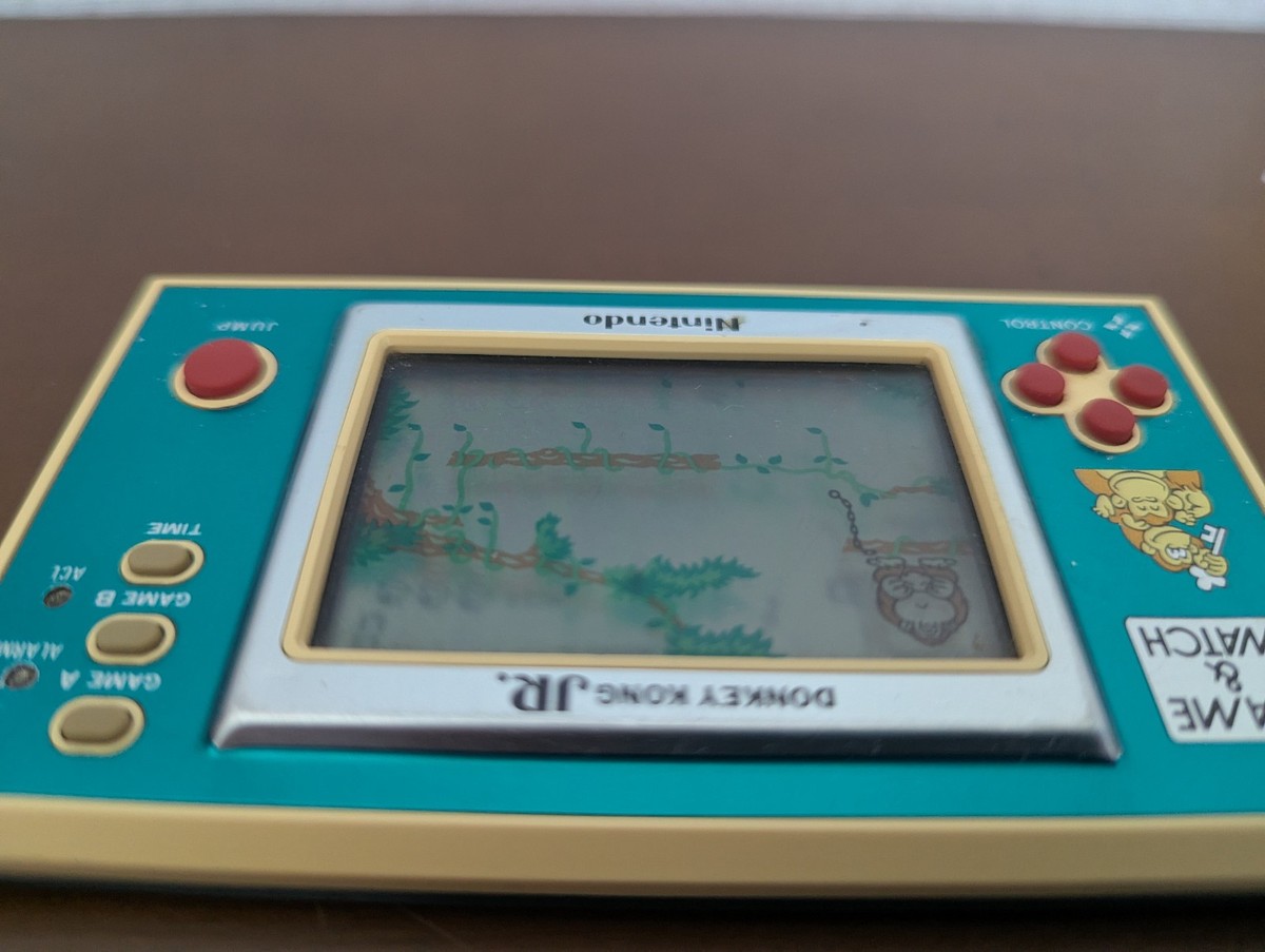 Nintendo DJ-101 Game & Watch Donkey Kong JR Console Japan Retro