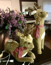 Vintage Santa's Best Reindeer Christmas Display Decor: NOT WORKING