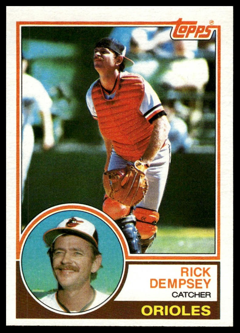 1983 Topps #138 Rick Dempsey NRMT+