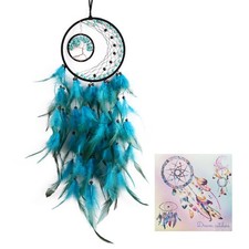 Cyan Blue Dream Catchers, Dream Catcher Tree of Life Wall Decor for Bedroom, ...