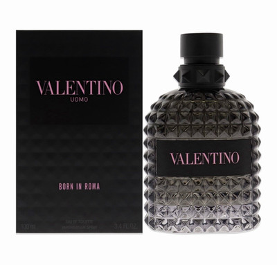 Valentino Uomo Born in Roma Eau de Toilette Spray Regular Size 3.4 fl oz