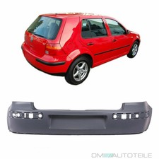 für VW Golf 4 Heck Stoßstange hinten 97-03 grundiert nicht Variant/Cabrio