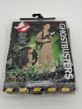 Ghostbusters Halloween Costume Jumpsuit Proton Pack Kids Youth Large 12-14 NEW