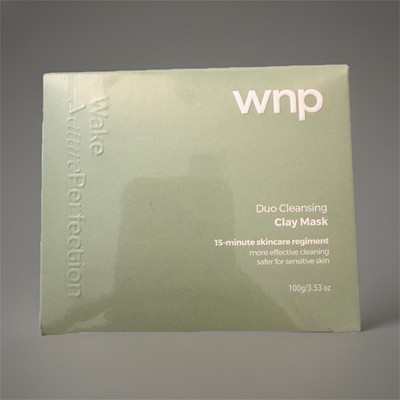wnp Wake Nature Perfection Duo Cleansing Clay Mask Oil Control 3.53 oz