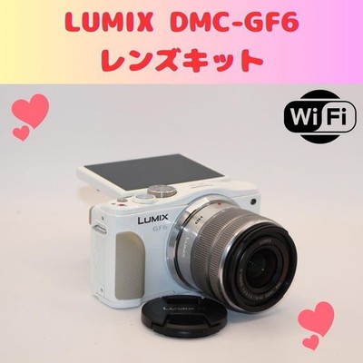 Lumix DMC-GF6 Mirrorless Camera Kit with Lens, Wi-Fi, 16MP, 8886 Shots From Japa