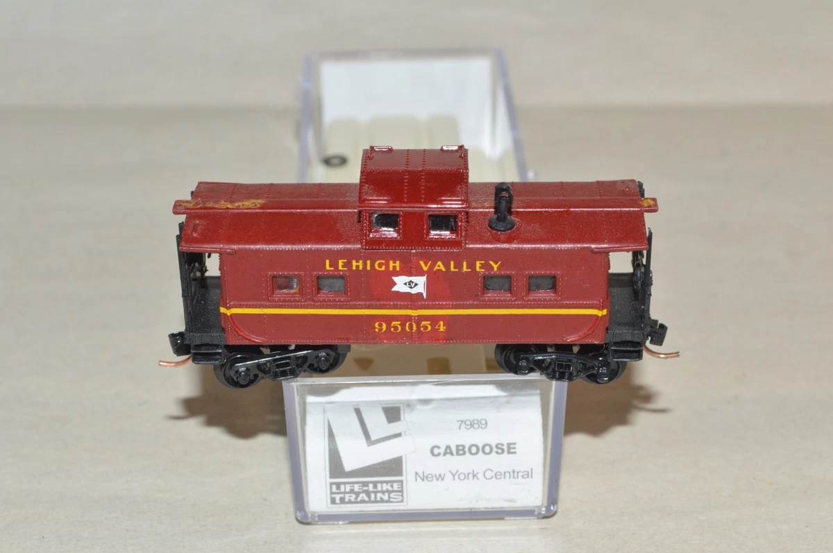 Train Life-Like 7602 Double Header Avec Caboose - Jaune, Neuf