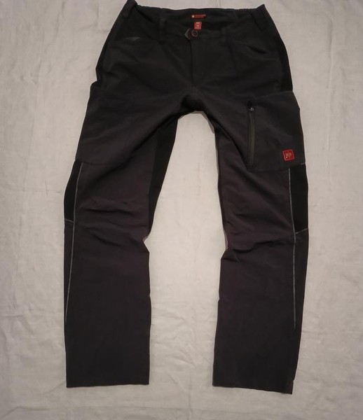 Women Engelbert Strauss Cargo Pants Black Elastane