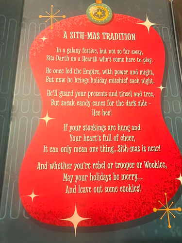 2026 Disney Parks Star Wars Elf on Shelf Santa Darth on A Hearth Vader ...