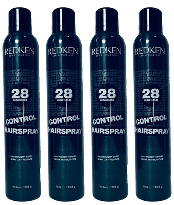4 Redken 28 HIGH HOLD CONTROL HAIRSPRAY Anti-Humidity 10.5 oz ea  (819)