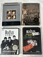 4  The Beatles DVD’s. NEW SEALED. SEE DESCRIPTION FOR TITLES