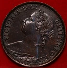 1885 Victoria Farthing — photo from another recent sale