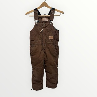Schmidt Workwear Youth Heavy Duty Overalls Pockets Zip Lined Small Regular (6-8)