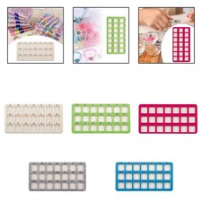 Bead Mat Beaded Pad 21 Grid with Grids Bead Cushion Bead Pad for Beading