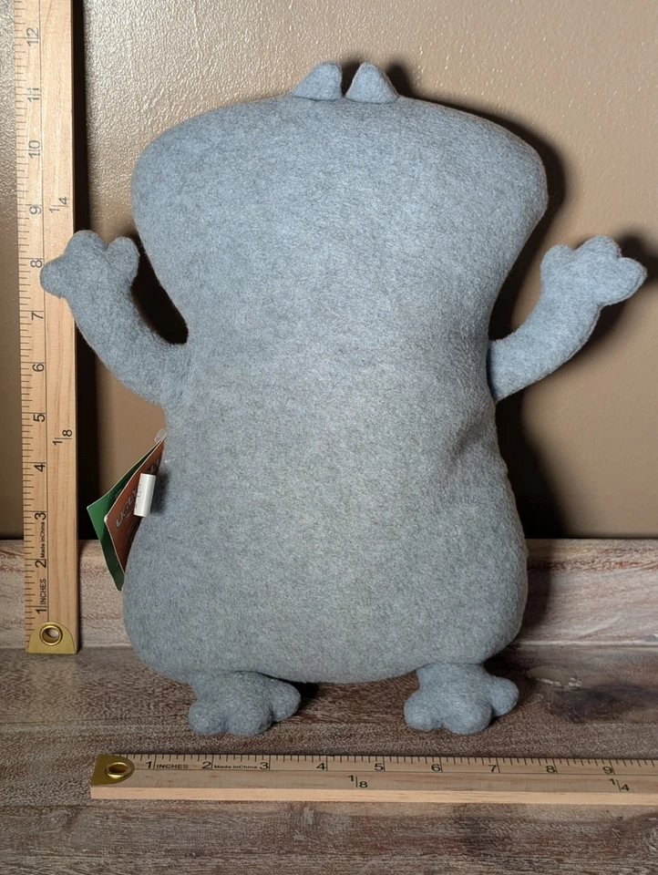 Muñeca Fea 12 pulgadas Peluche Babo Pretty Ugly LLC 2000 Raro Gris Babo Foto 4 de 4