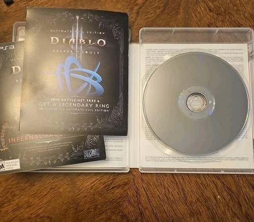 PS3 Diablo III Reaper of Souls - Ultimate Evil Edition Playstation Game CIB - Picture 3 of 4