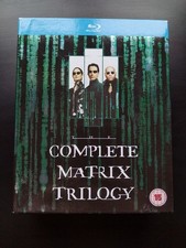 Matrix Trilogy Blu-ray Box Set 3-Film Collection Like New