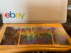 1995 Marvel X-Men CHEF BOYARDEE Mystery Super Villains 4 Card 3d Hologram Set