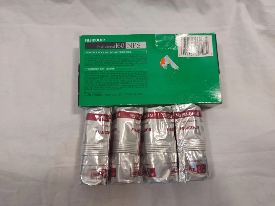 4 Rolls Fujifilm Fujicolor PRO 160 NPS 120 Color Negative Film Expired 2002 - Image 4 of 4
