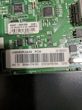 Samsung TV LH55DBDPLGA/ZA  Main Board BN94-07415D BN41-02165B