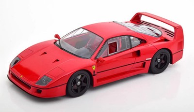 KK Scale 1/18 Ferrari F40 Lightweight Red 1990 Diecast Model