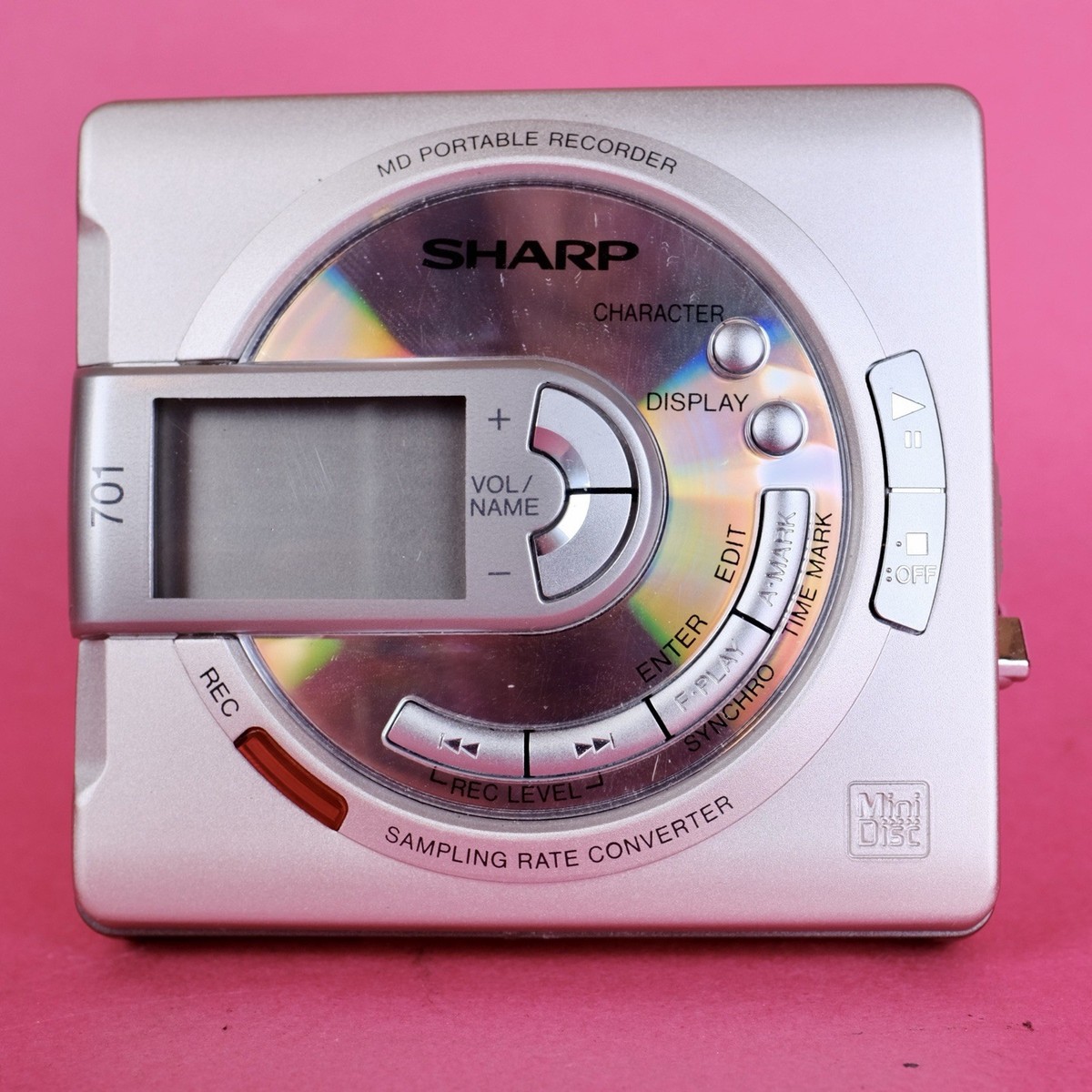 SHARP MDポータブルレコーダー MD-MS701 7683 送料無料 SHARP MD-MS701 MD RECORDER