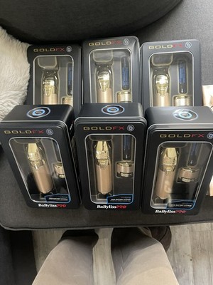 BaByliss PRO FX ONE Gold FX Metal Cordless Hair Clipper - BRAND NEW