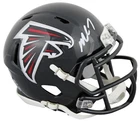 Michael Vick Signed Atlanta Falcons Speed Mini Helmet (Beckett)