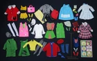 ** AUCTION Vintage Barbie SKIPPER Lot #3 - Outfits - Clothes Shoes Accessories