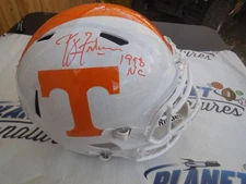 Phil Fulmer signed Tennessee Volunteers VOLS full size helmet Beckett BAS COA