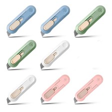 Box Cutter,Retractable Opener, Package Easy 8 Pcs Cutter 