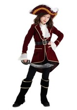 Kid's Medium Captain Hook Costume - Halloween.com Complete