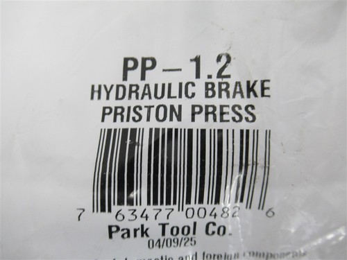 Park Tool PP-1.2 , Hydraulic Brake Piston Press - Picture 2 of 3