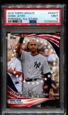 2019 Topps Update Perennial All-Stars #PAS-17 Derek Jeter PSA 9 Mint