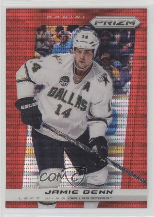 2013-14 Panini Prizm Target Red Pulsar Prizm Jamie Benn #135 0c1o