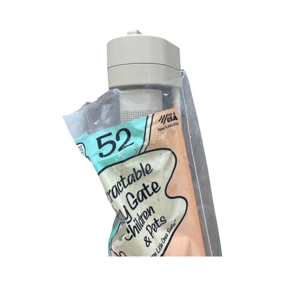 Retract-A-Gate 52" Bronceado: el Bebé Retráctil Original y Único Hecho en EE. UU., Hacer Foto 3 de 4