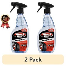 (2 pack) Black Magic Tire Wet 23 oz. Tire Shine Lasts Up to 4 Weeks - BM23