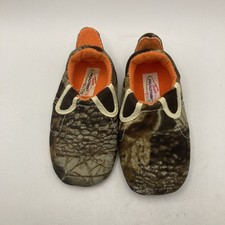 Team Realtree Toddler Camouflage Stretch Soft Sole Shoes Baby Slippers Hunting