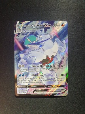 Pokemon - Ice Rider Calyrex VMAX TG15/TG30 - NM - Astral Radiance