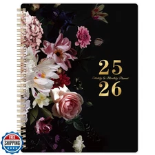 2025-2026 Planner - 8" x 10", JUL. 2025 - JUN. 2026, Weekly and Monthly Plann