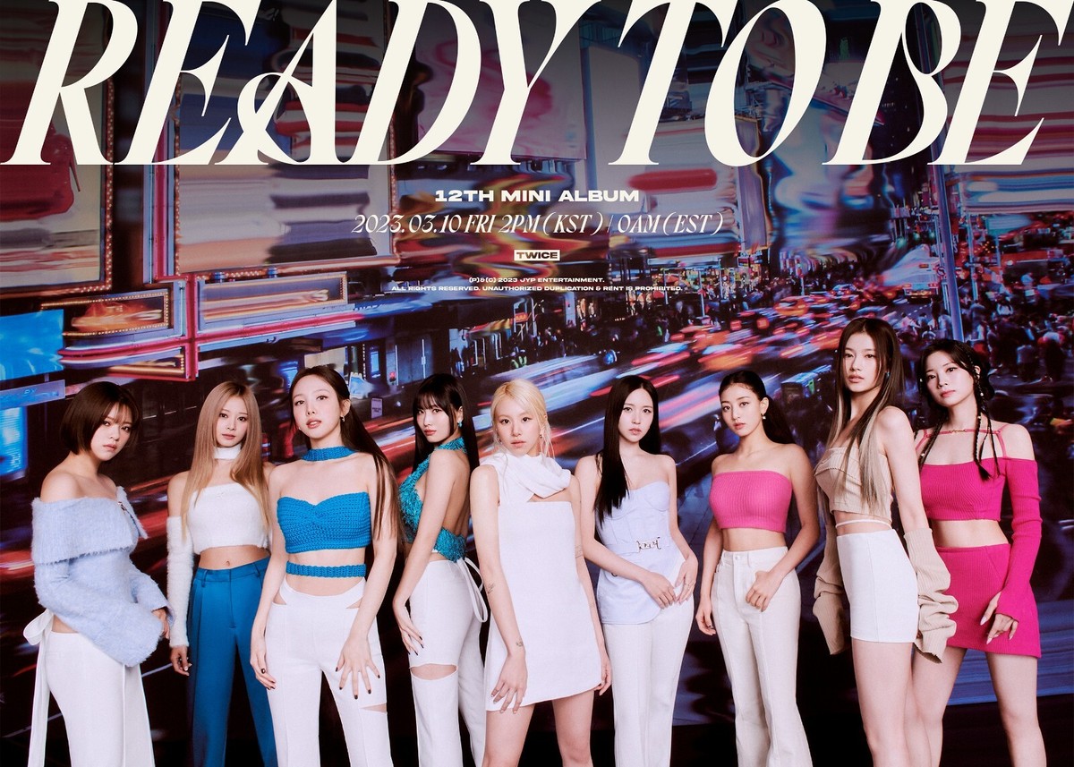 TWICE 12th Mini Album READY TO BE 3Ver SET CD+P.Book+6p P